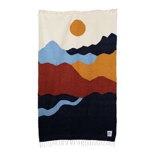 Trek Light Gear Mountain Blanket Throw wall tapestry